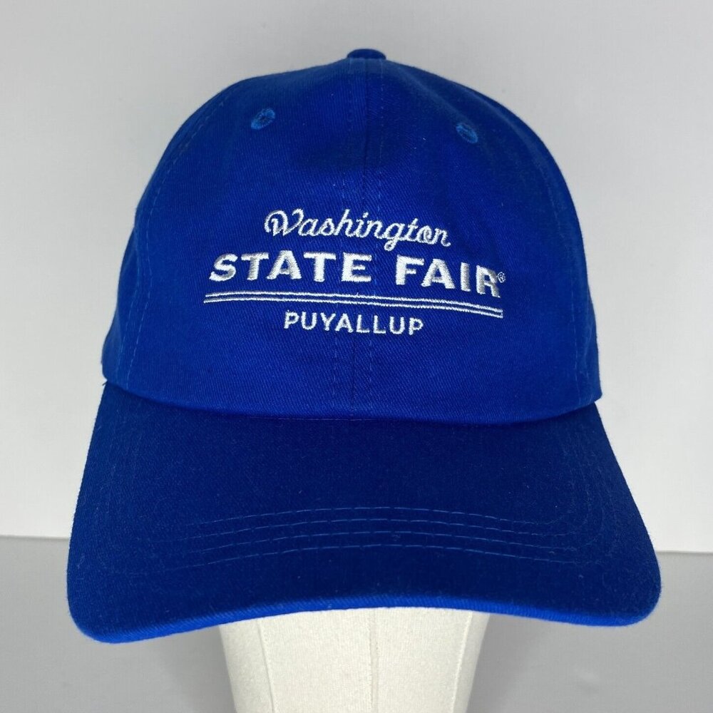 Washington State Fair Puyallup Blue Adjustable Hat